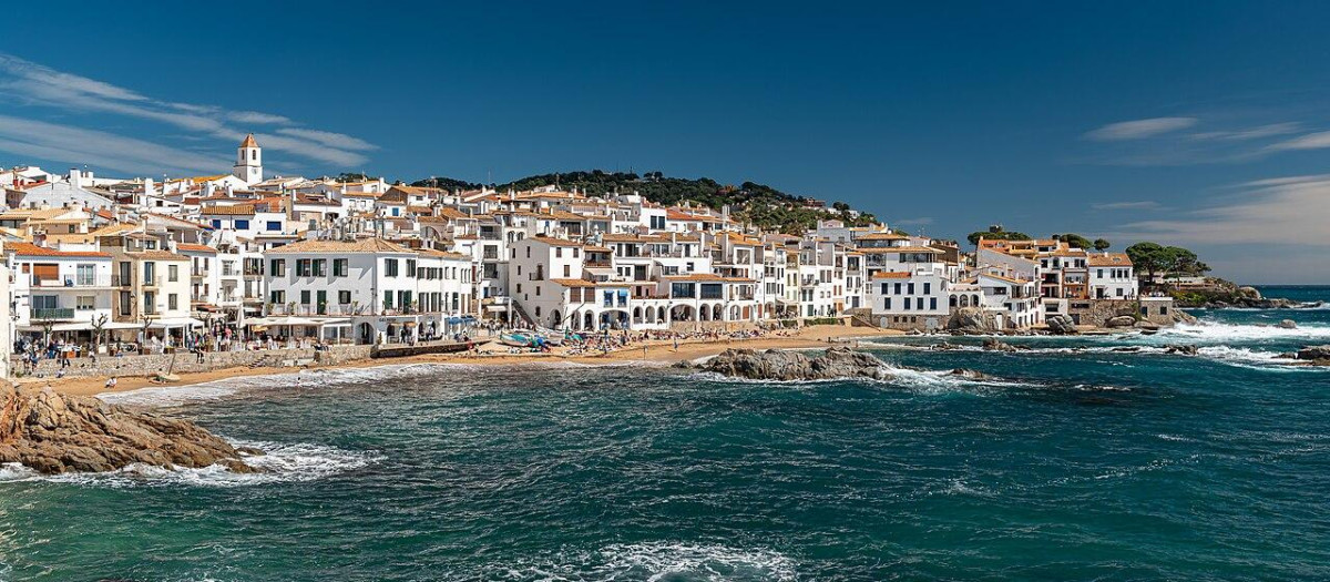Vista de Calella de Palafrugell, en una imagen de archivo