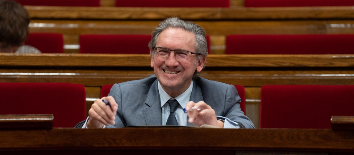 El exconsejero de Economía y Hacienda catalán Jaume Giró, y ahora exmilitante de Junts, Jaume Giró