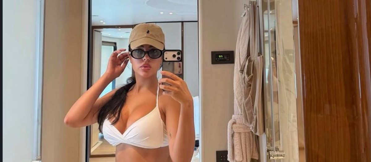 La imagen que ha publicado Georgina en su cuenta de Instagram que ha recibido críticas