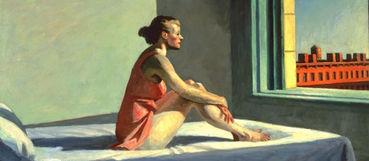 Sol de la mañana de Edward Hopper