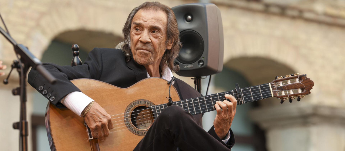 Imagen de archivo del guitarrista Pepe Habichuela