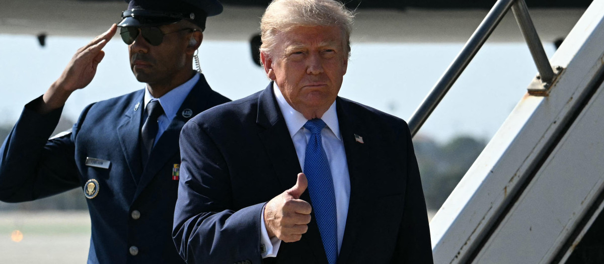 Donald Trump en una imagen de archivo