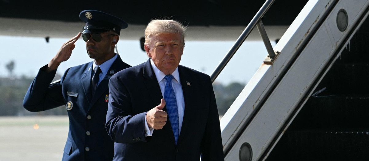 Donald Trump en una imagen de archivo