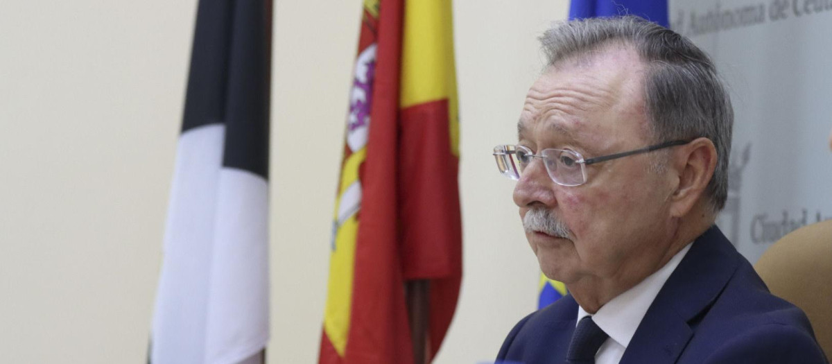 El presidente de Ceuta, Juan Jesús Vivas