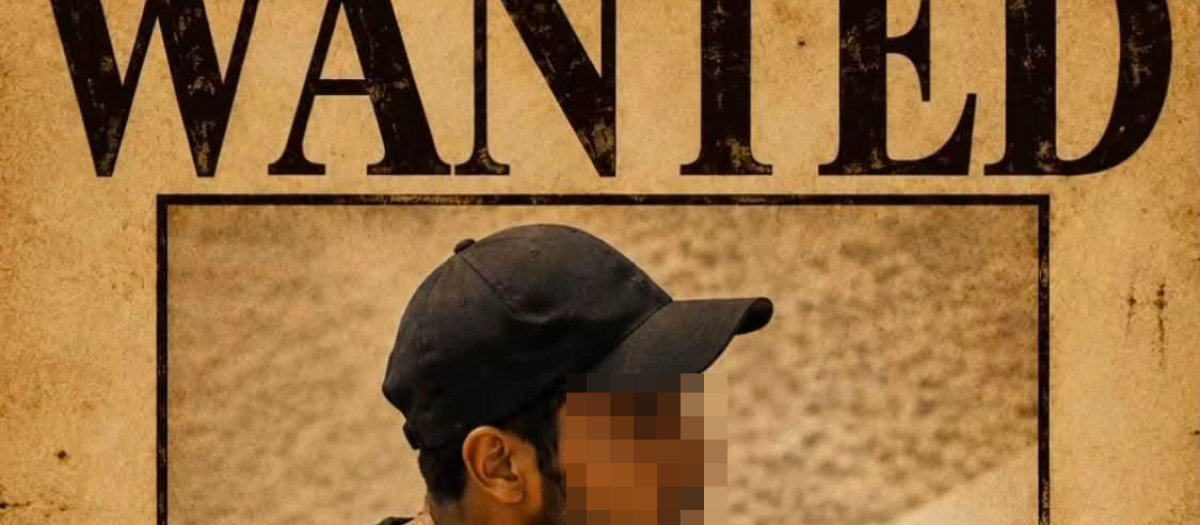 Ejemplo de los carteles difundidos en Facebook señalando a ceutíes