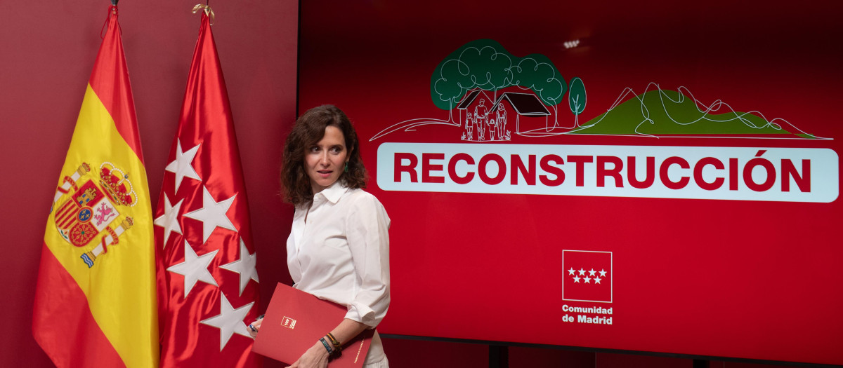 Ayuso preside una reunión extraordinaria del Consejo de Gobierno de la Comunidad de Madrid