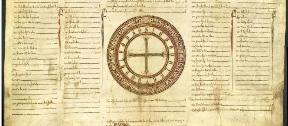 Un privilegio rodado de Alfonso X el Sabio, protagonista del Documento del Mes de agosto en el Archivo Municipal.

REMITIDA / HANDOUT por AYUNTAMIENTO
Fotografía remitida a medios de comunicación exclusivamente para ilustrar la noticia a la que hace referencia la imagen, y citando la procedencia de la imagen en la firma
05/8/2026
