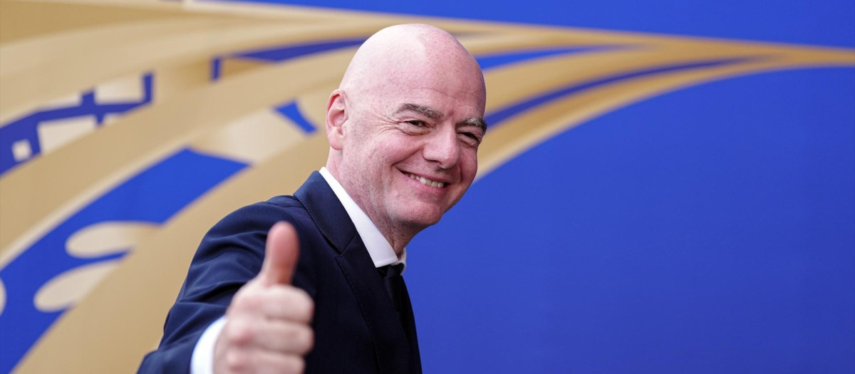 El presidente de la FIFA, Gianni Infantino