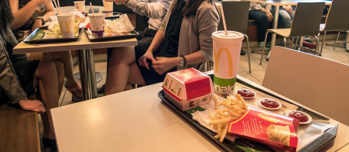 Big Mac en un McDonalds de Kuala Lumpur, Malasia.