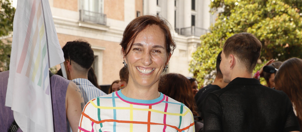 La ministra Mónica García