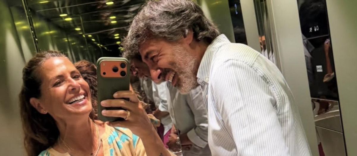 Nuria Roca y Juan del Val en Sancti Petri