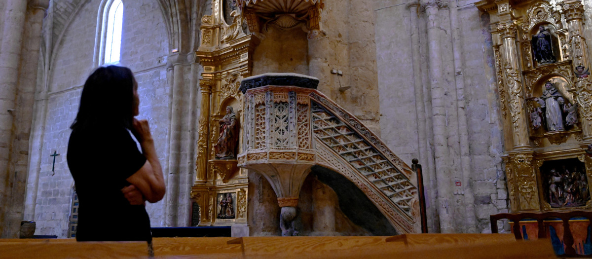 Concha Gallardo, alcaldesa de Támara de Campos (Palencia)