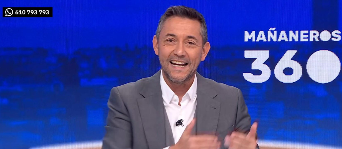 Javier Ruiz se ha despedido de los espectadores de Mañaneros 360
