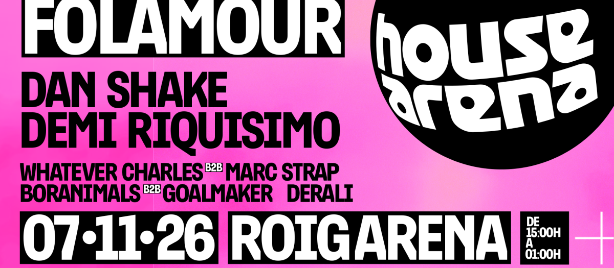 Cartel del Folamour del Roig Arena