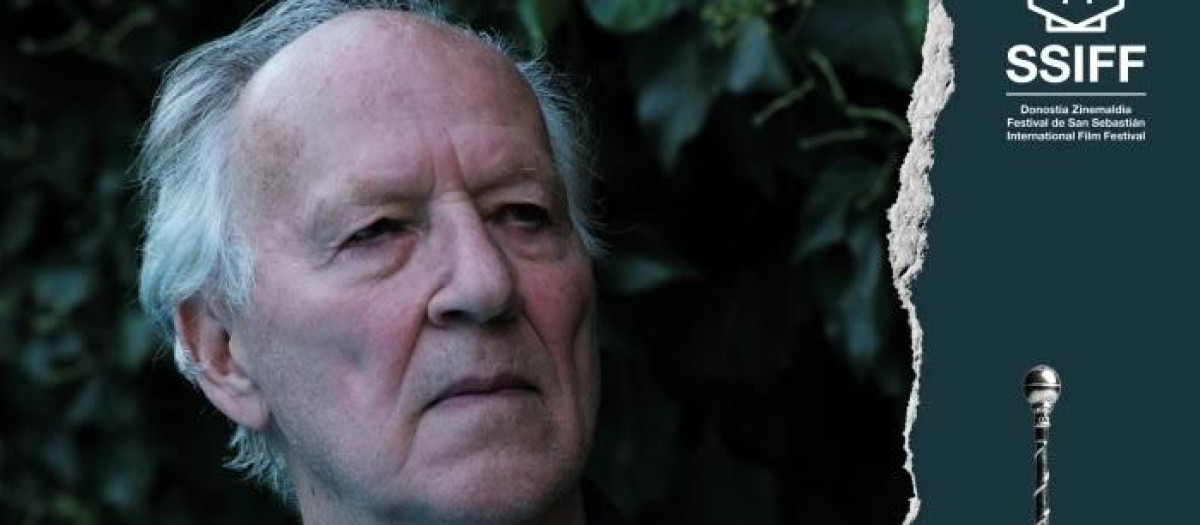 Werner Herzog recibirá un Premio Donostia del Festival de San Sebastián.

REMITIDA / HANDOUT por ZINEMALDIA
Fotografía remitida a medios de comunicación exclusivamente para ilustrar la noticia a la que hace referencia la imagen, y citando la procedencia de la imagen en la firma
07/8/2026