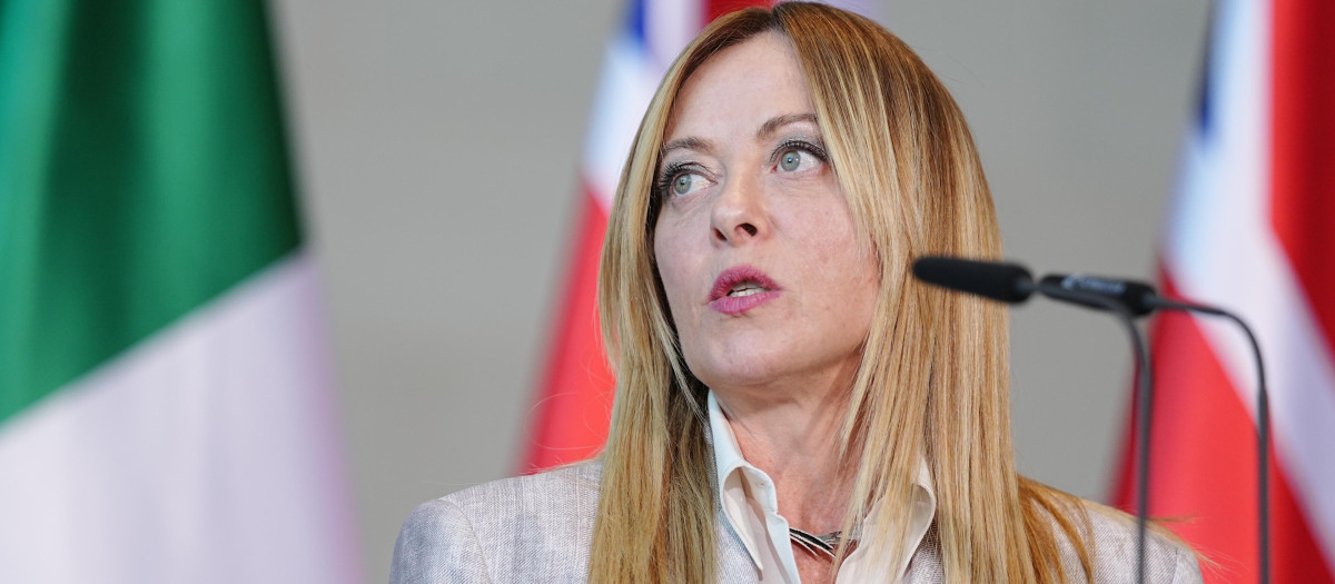 Giorgia Meloni, presidenta de Italia