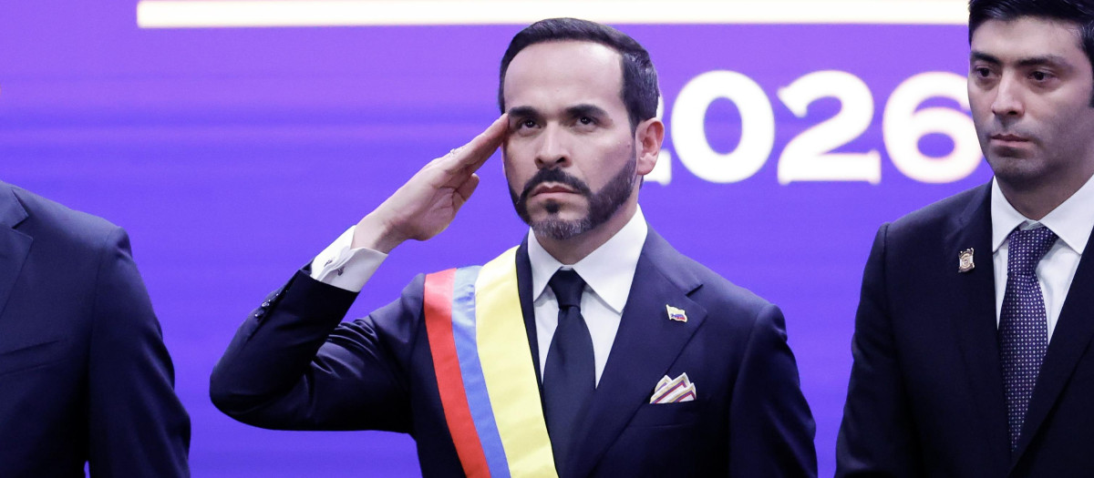 Abelardo de la Espriella tras jurar su cargo como presidente de Colombia