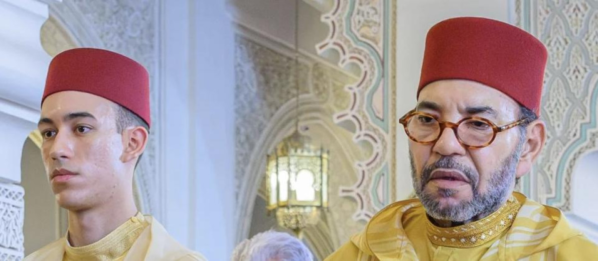 Moulay Hassan y Mohamed VI