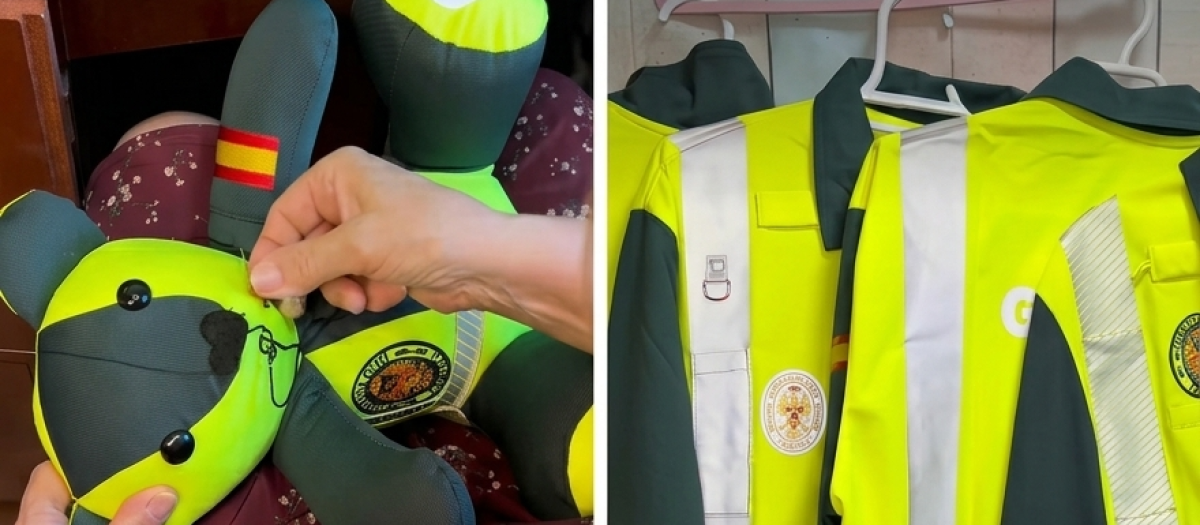 Los uniformes de trabajo del agente de Tráfico