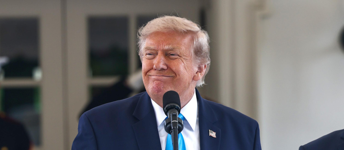 El presidente de los EEUU, Donald Trump