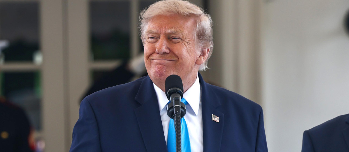 El presidente de los EEUU, Donald Trump