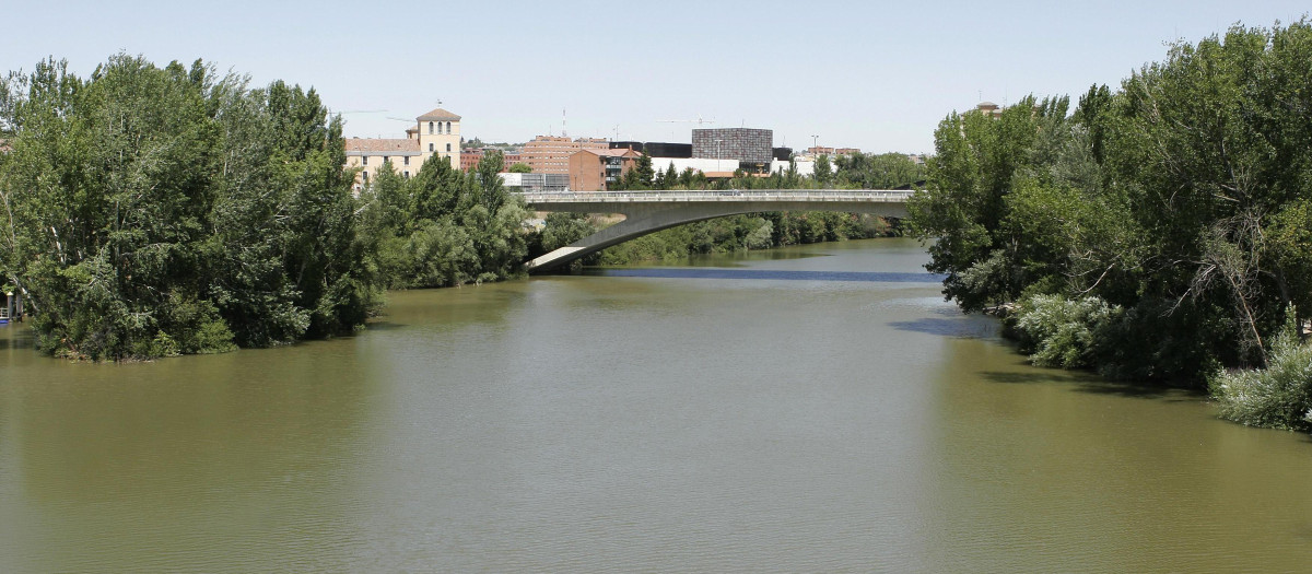 Río Pisuerga a su paso por Valladolid