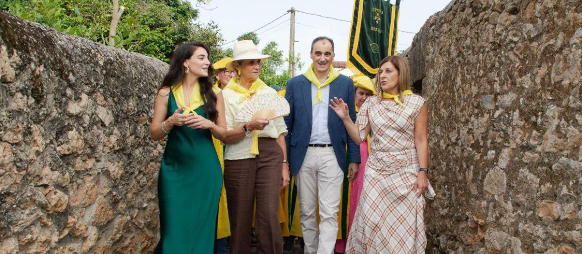 La Infanta Elena, en Cantabria