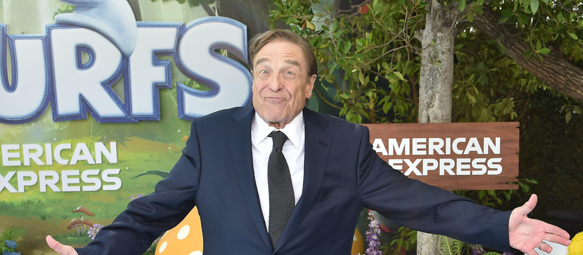 John Goodman en el estreno de 'Pitufos'