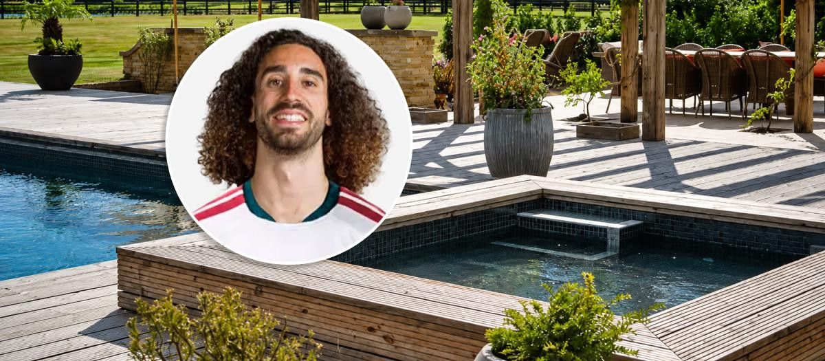 La mansión que ha escogido Cucurella en los Cotswolds