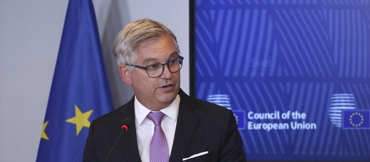 El comisario de Interior de la UE, Magnus Brunner