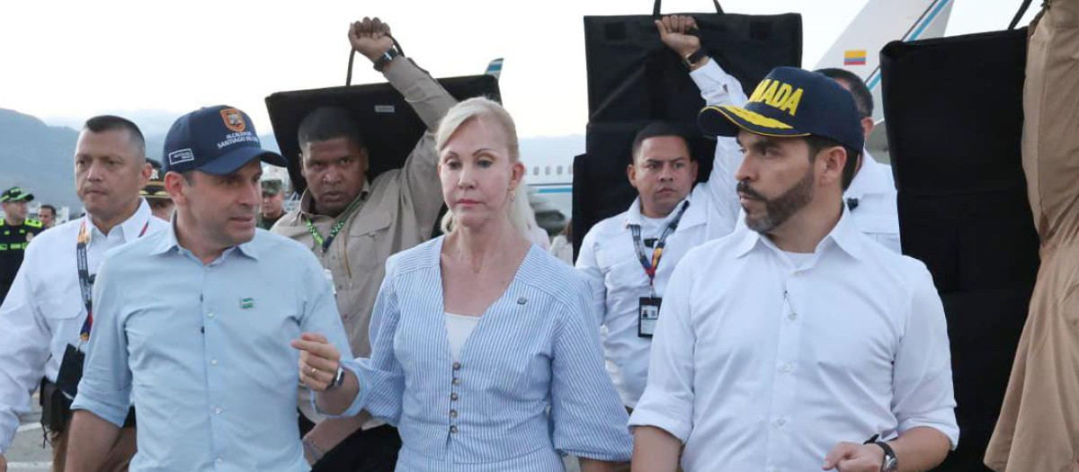 De la Espriella visitando zonas afectadas
