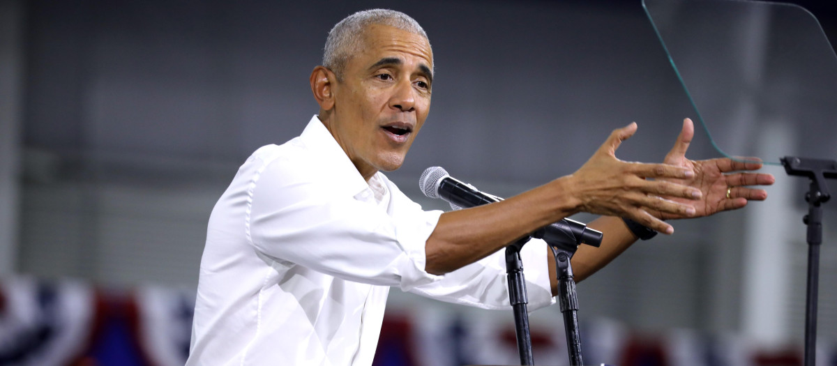 El expresidente de EE.UU. Barak Obama