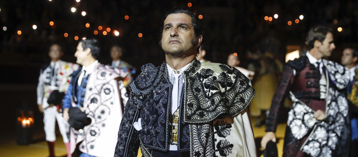 Morante de la Puebla el pasado 7 de agosto en Marbella