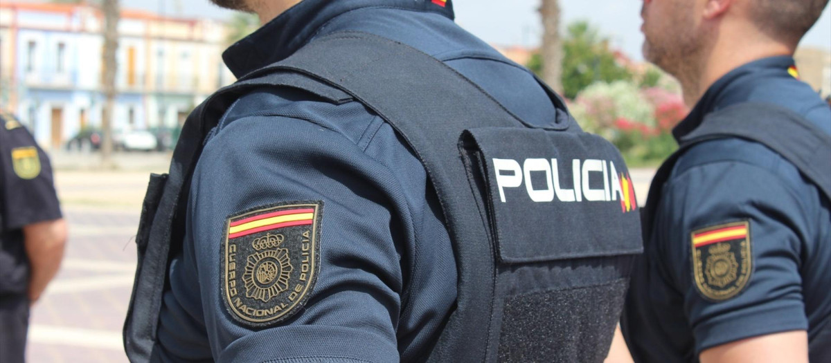 Agentes de la Policía Nacional, en una imagen de archivo