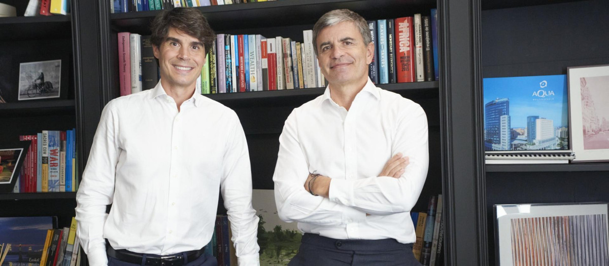 Imagen de los fundadores de Atitlan, Aritza Rodero y Roberto Centeno.
