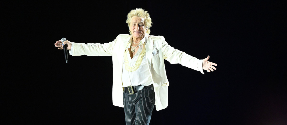 Rod Stewart en concierto el pasado 27 de junio