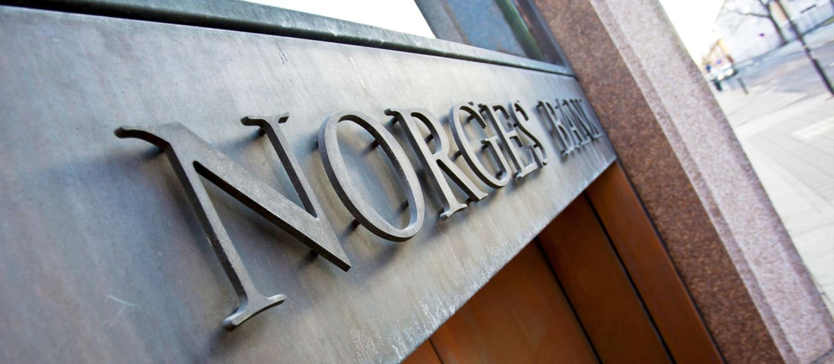 Sede del Banco de Noruega en Oslo.