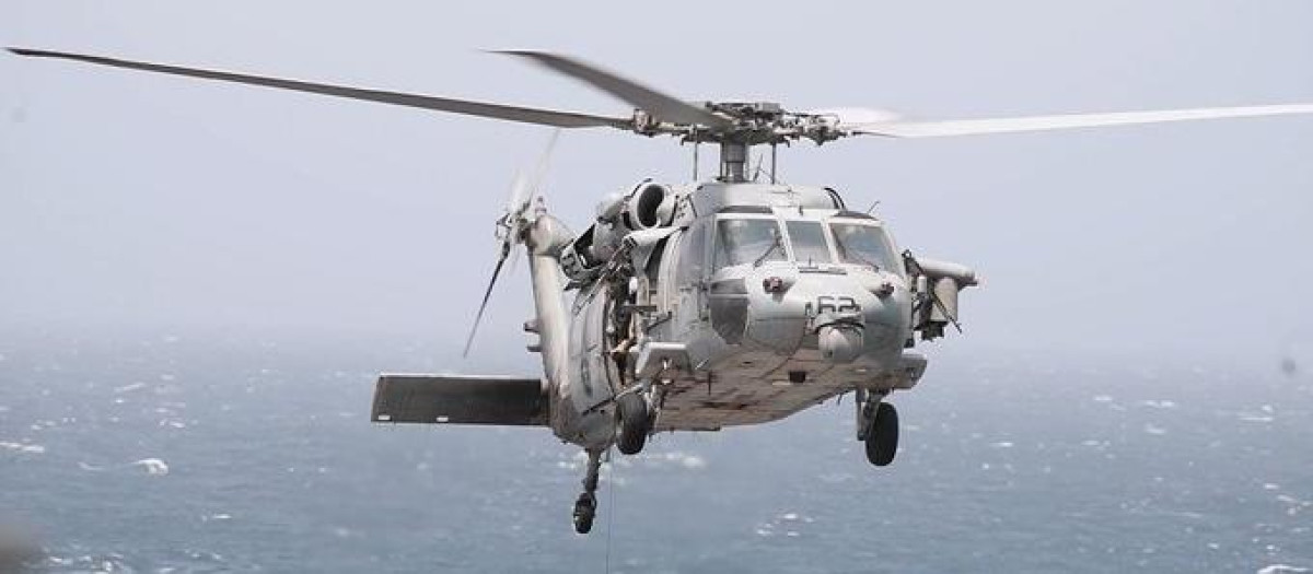 Helicóptero MH-60 de la Marinad e EE.UU.