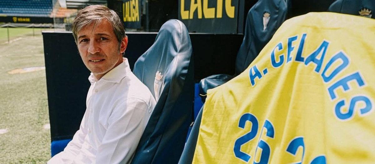 Albert Celades presentado como nuevo entrenador del Cádiz