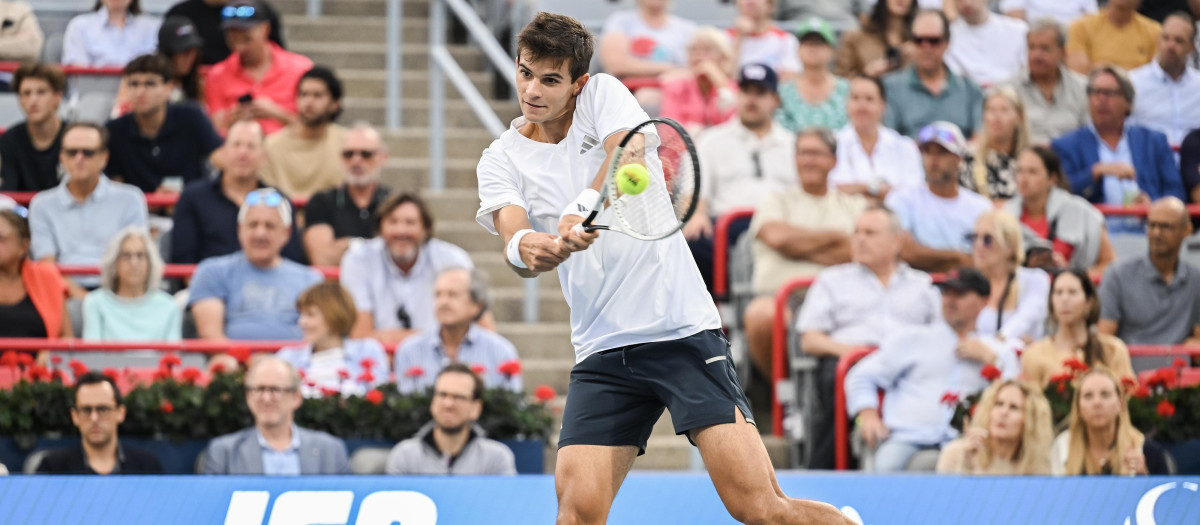 Rafa Jódar en el Masters 1000 de Montreal