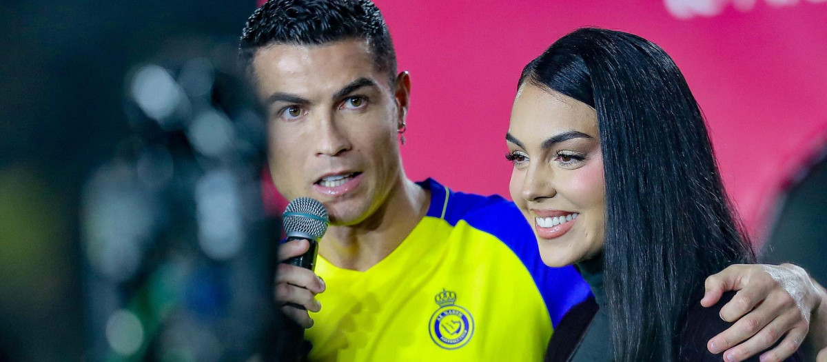 Cristiano Ronaldo y Georgina Rodríguez en Arabia