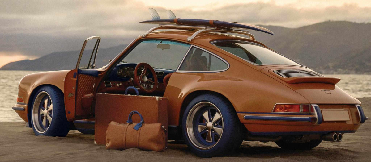 El Porsche 911 reinventado por Singer Vehicle Design en colaboración con Louis Vuitton