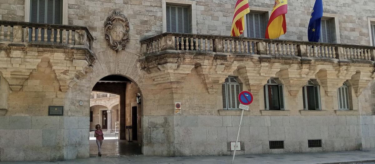 Fachada del Tribunal Superior de Justicia de Baleares