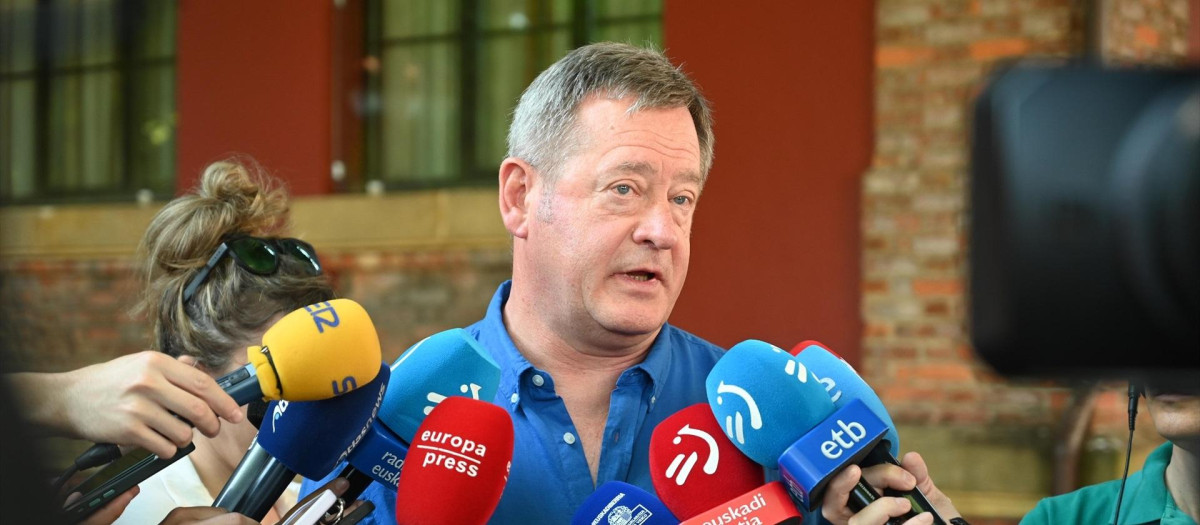 El consejero de Seguridad del Gobierno Vasco, Bingen Zupiria