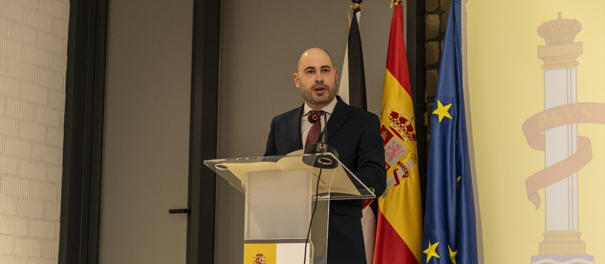 El delegado del Gobierno en Ceuta, Miguel Ángel Pérez Triano