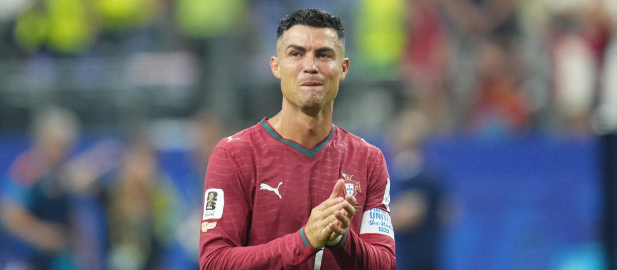 Cristiano Ronaldo, tras perder ante España en los octavos de final del Mundial