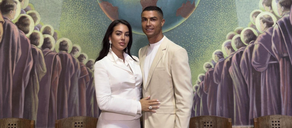 Georgina Rodríguez y Cristiano Ronaldo
