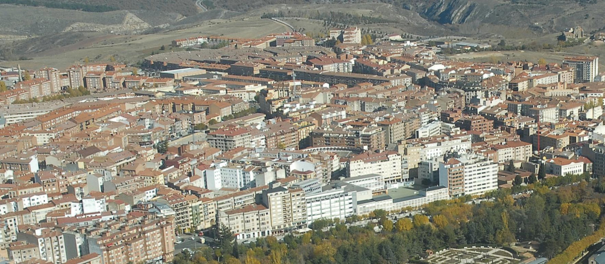 Vista aérea de Soria