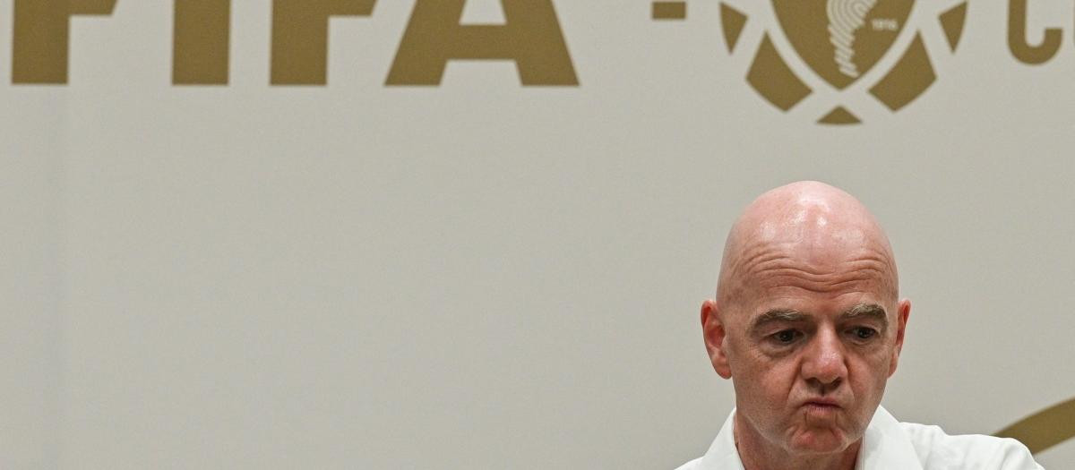 El presidente de la FIFA, Gianni Infantino