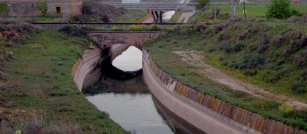 Vista del Canal d'Urgell, en una imagen de archivo